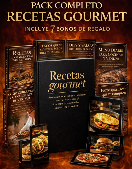 De Casero a Gourmet +  7 Bonos Premium De Regalo